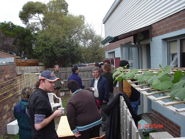 Cup of tea and planning discussion