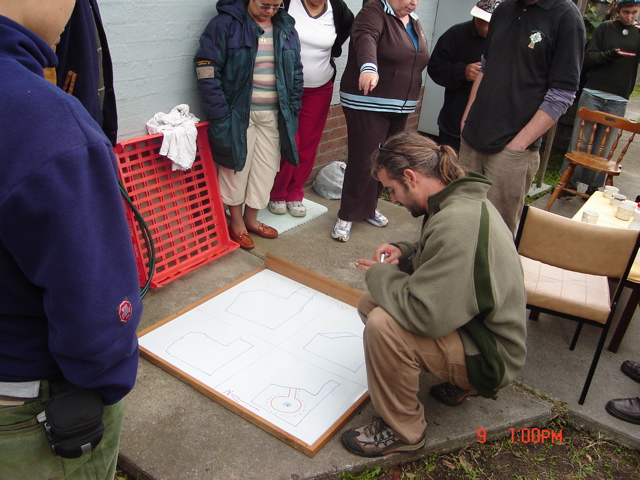 Designing garden layout