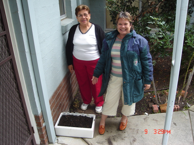 Proud planters with new seedling tray