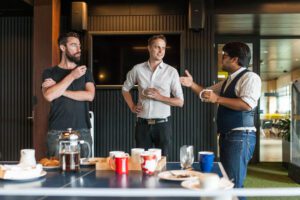 Sustainabel Human Library - chatting books