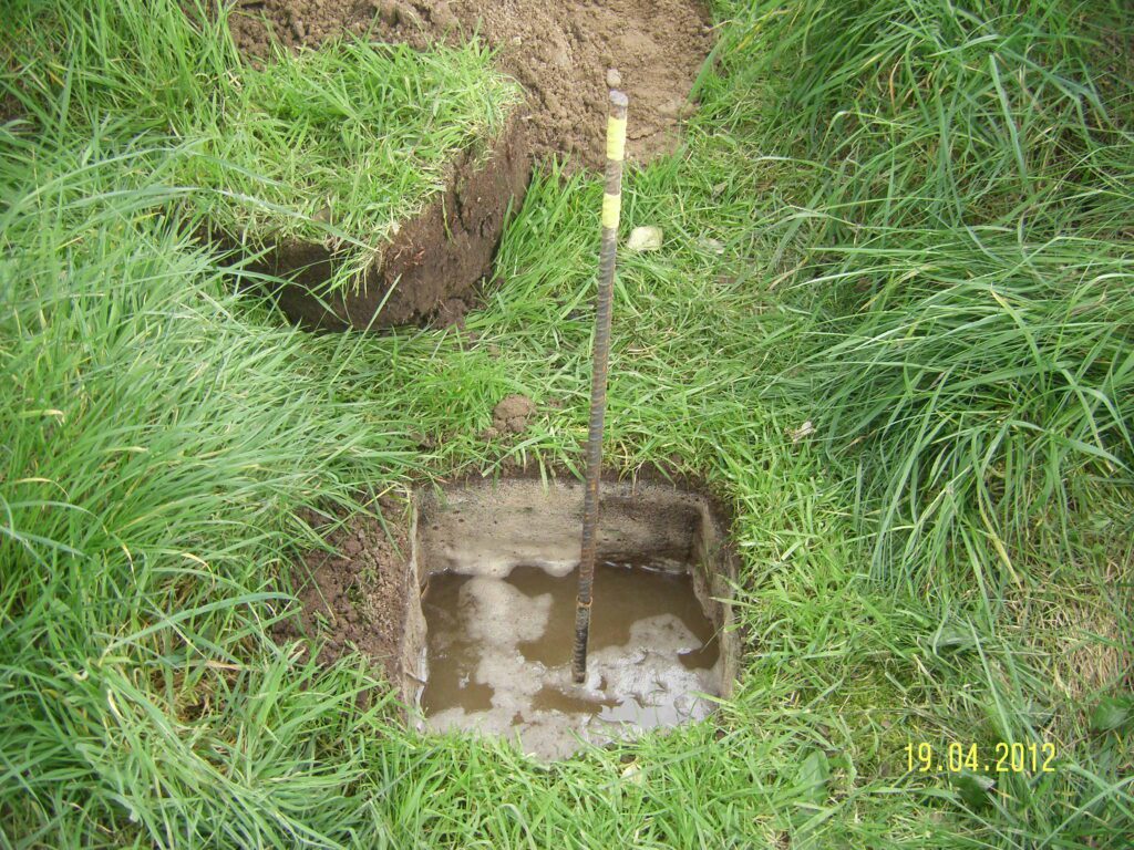 Testing your soil for drainage Permablitz Melbourne
